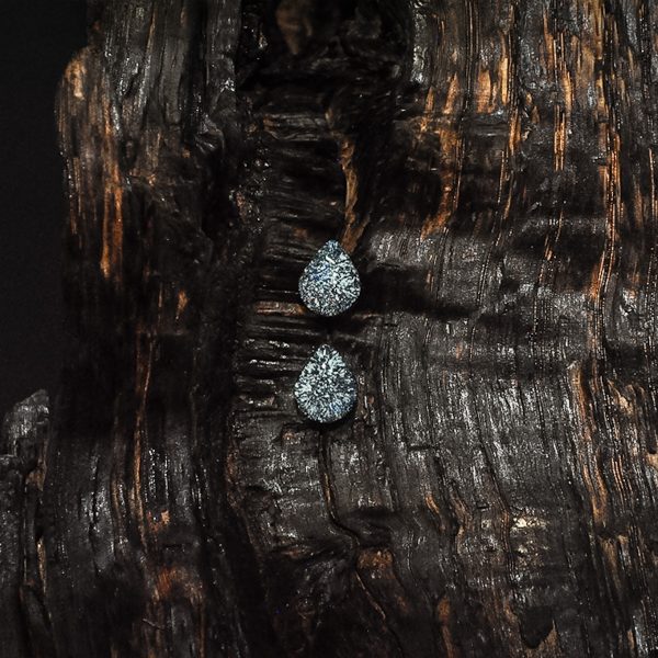 Speckled Series - Celestial Spark - Teardrop Stud Earrings