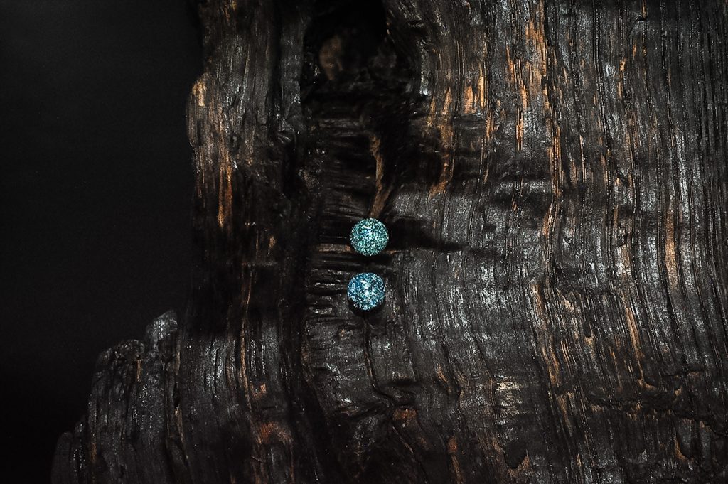 Speckled Series - Twilight Patina - Stud Earrings