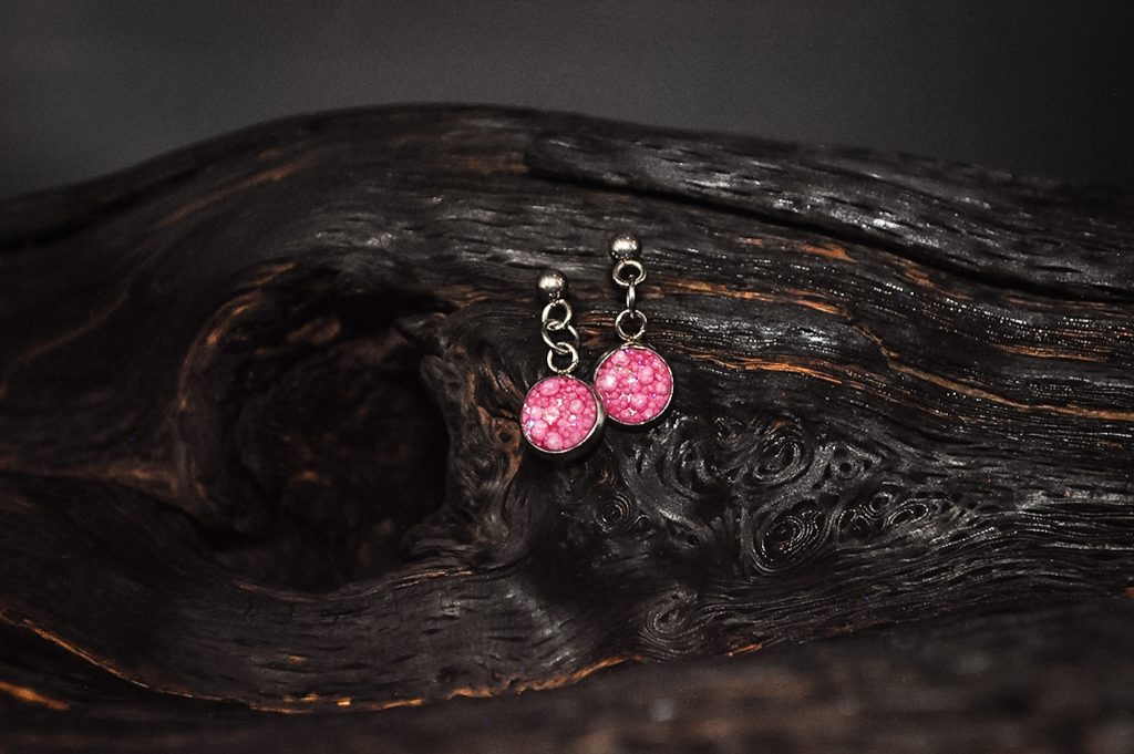 The Cobbled Curios - Blossom Core - Dangle Earrings