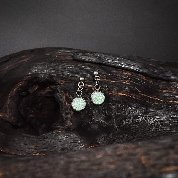 The Cobbled Curios - Ethereal path - Dangle Earrings