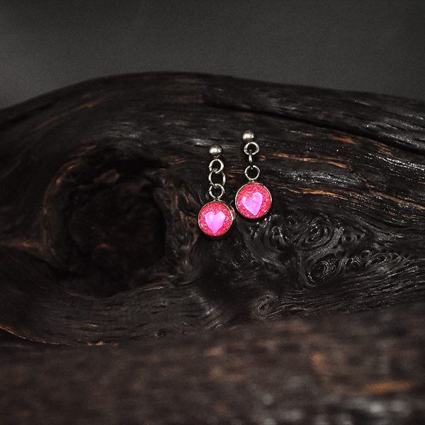 The Cobbled Curios - Heart of the Glen - Dangle Earrings